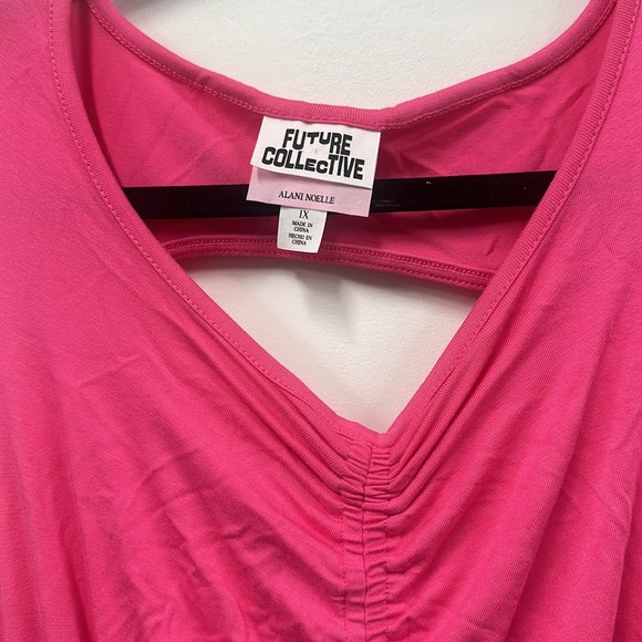 Future Collective Alani Noelle pink Dress Size 1X - Picture 4 of 6